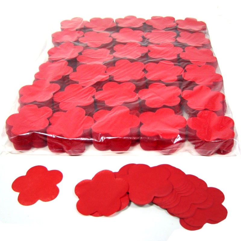 Confettiworld Røde Blomster 3037Red